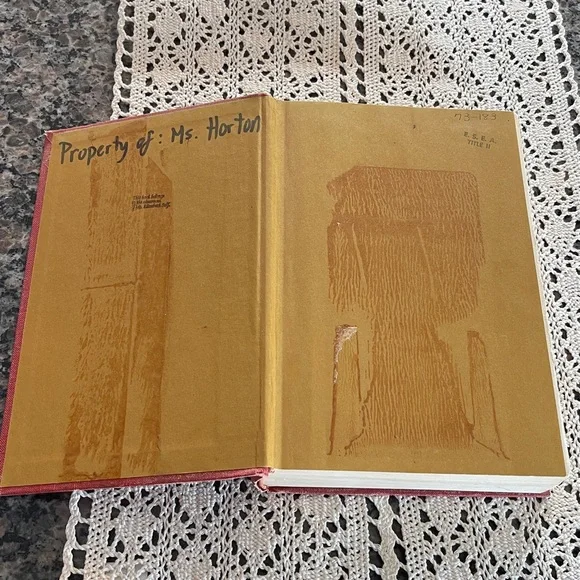 Vintage Red Hardcover Poetry Book 🌺 - Picture 4 of 9